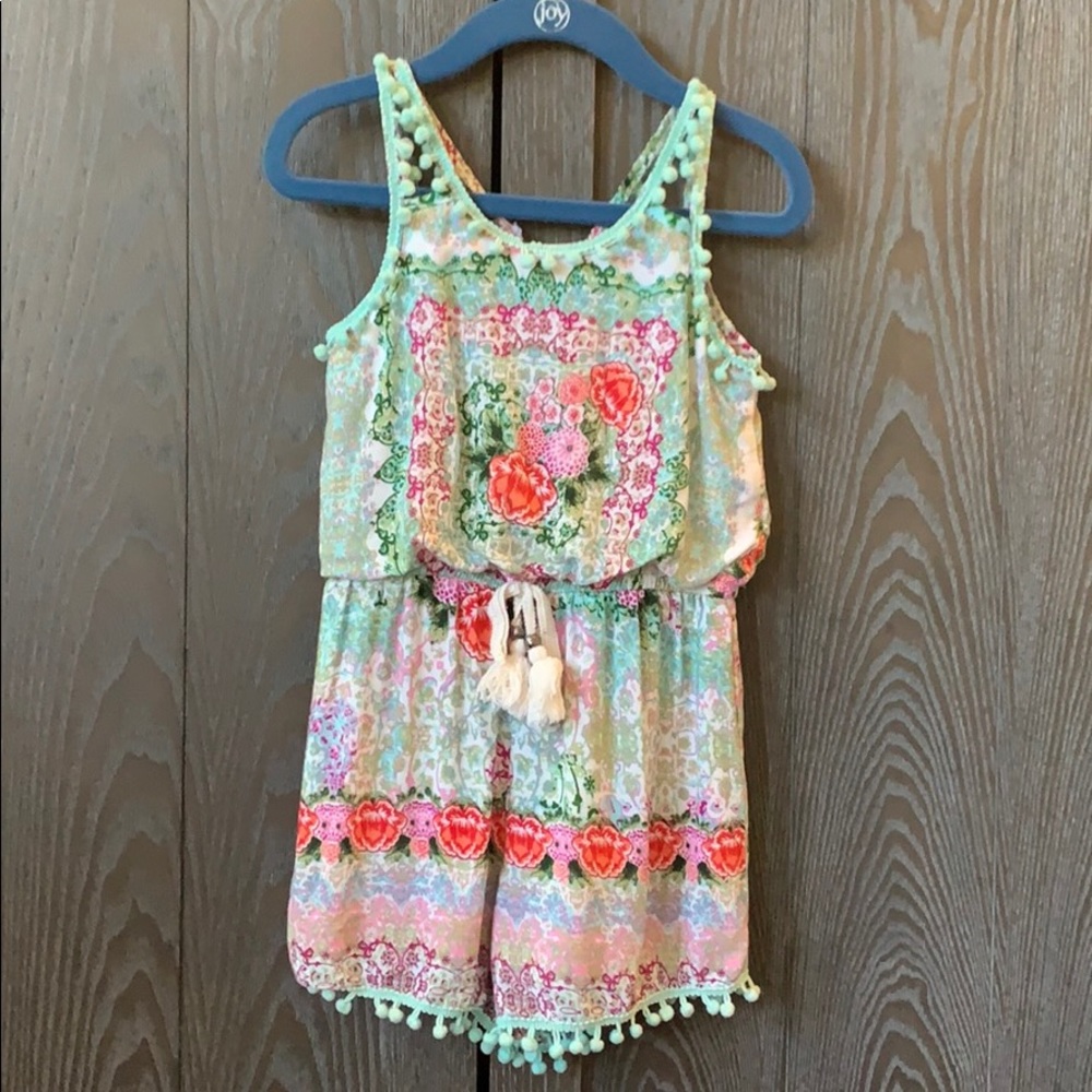 Truly Me by SaraSara Floral Romper